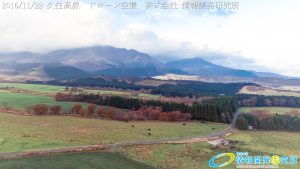 秋のくじゅう連山 阿蘇くじゅう国立公園 紅葉ドローン空撮 4 Drone photography in Aso Kuju national park 4K